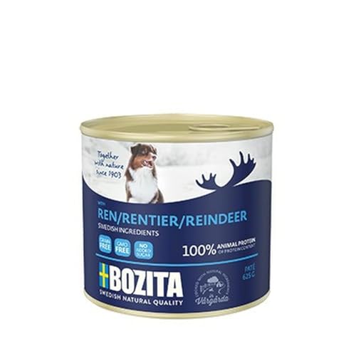 Bozita Dose Pate Rentier 625g (Menge: 12 je Bestelleinheit) von Bozita
