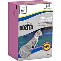 Bozita Feline 6 x 190 g - Hair & Skin - Sensitive von Bozita