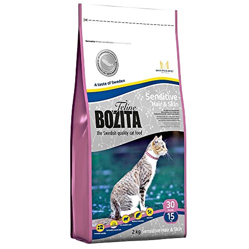 Bozita Feline Hair & Skin-Sensitive 10 kg, 1er Pack (1 x 10 kg) von Bozita