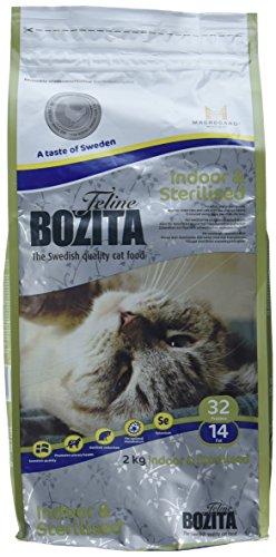 Bozita Feline Indoor & Sterilised 2 kg, 1er Pack (1 x 2 kg) von Bozita