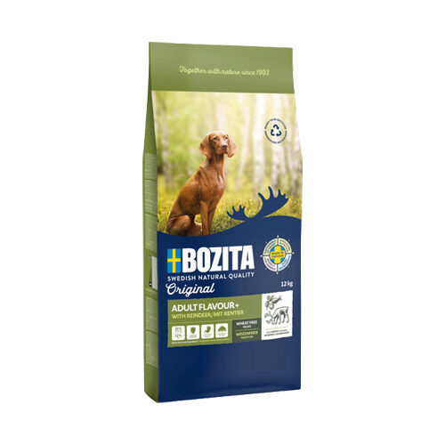 Bozita Flavor Plus Weizenfrei - Rentier - 12 kg von Bozita