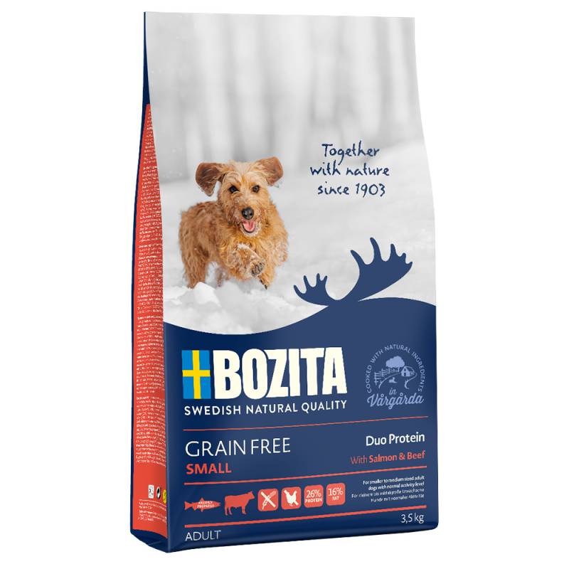 Bozita Grain Free Lachs & Rind für Kleine Hunde - 3,5 kg von Bozita