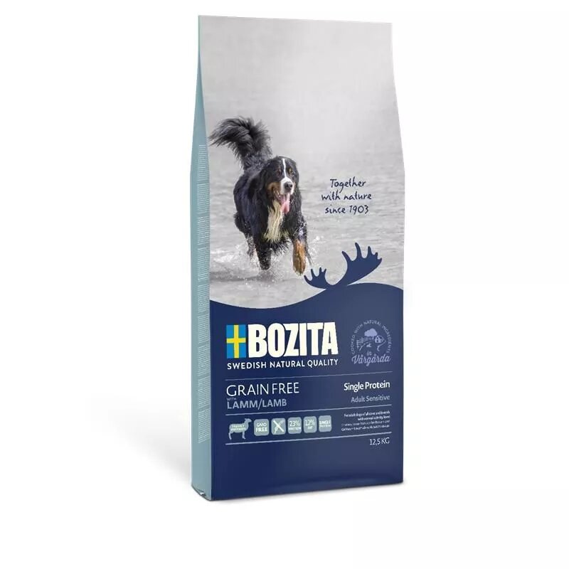 Bozita Grain Free Lamm Sparpaket 2 x 12,5 kg (4,96 € pro 1 kg) von Bozita