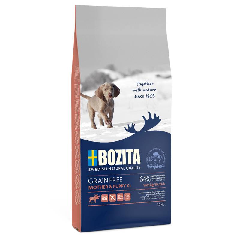 Bozita Grain Free Mother & Puppy XL Elch - 12 kg von Bozita