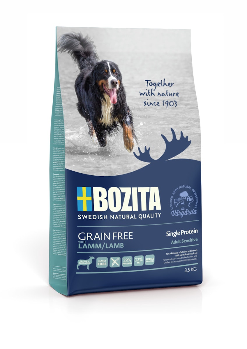 Bozita Grain Free Single Protein with Lamb Hundetrockenfutter von Bozita