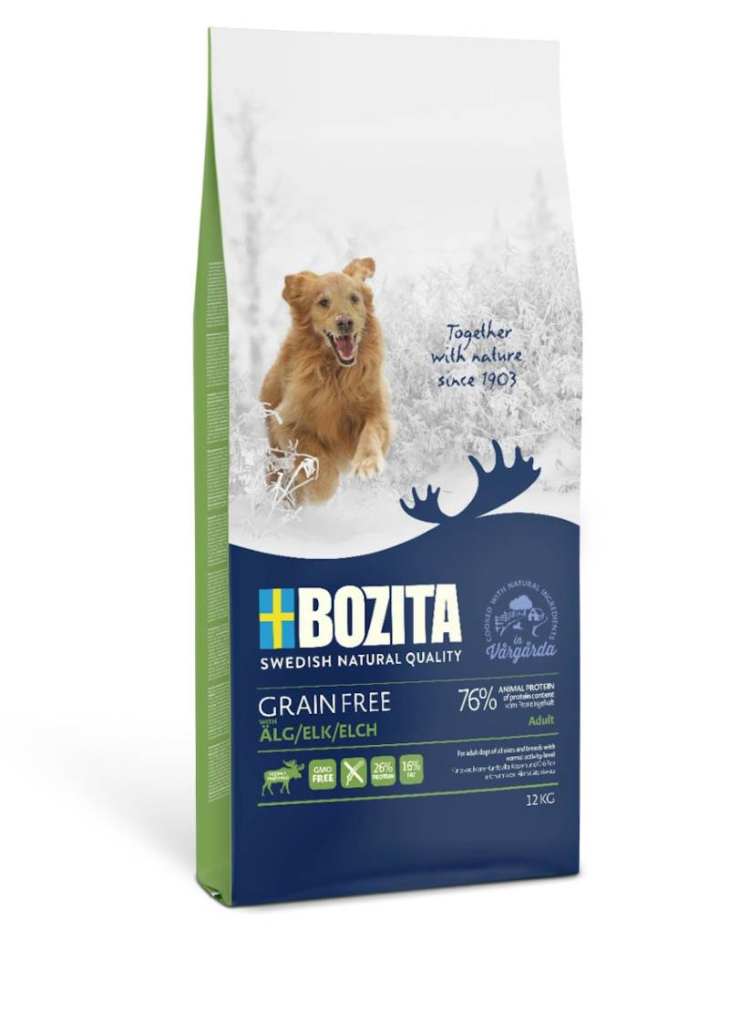 Bozita Grain Free with Elk Hundetrockenfutter von Bozita