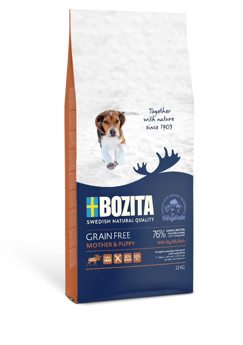Bozita Grain Free Mother & Puppy Elch Hundetrockenfutter von Bozita