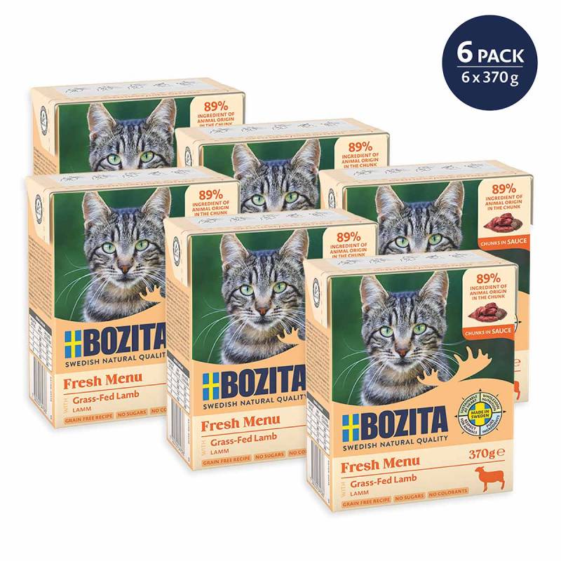 Bozita Häppchenin Sauce mit Lamm 6x370 g von Bozita