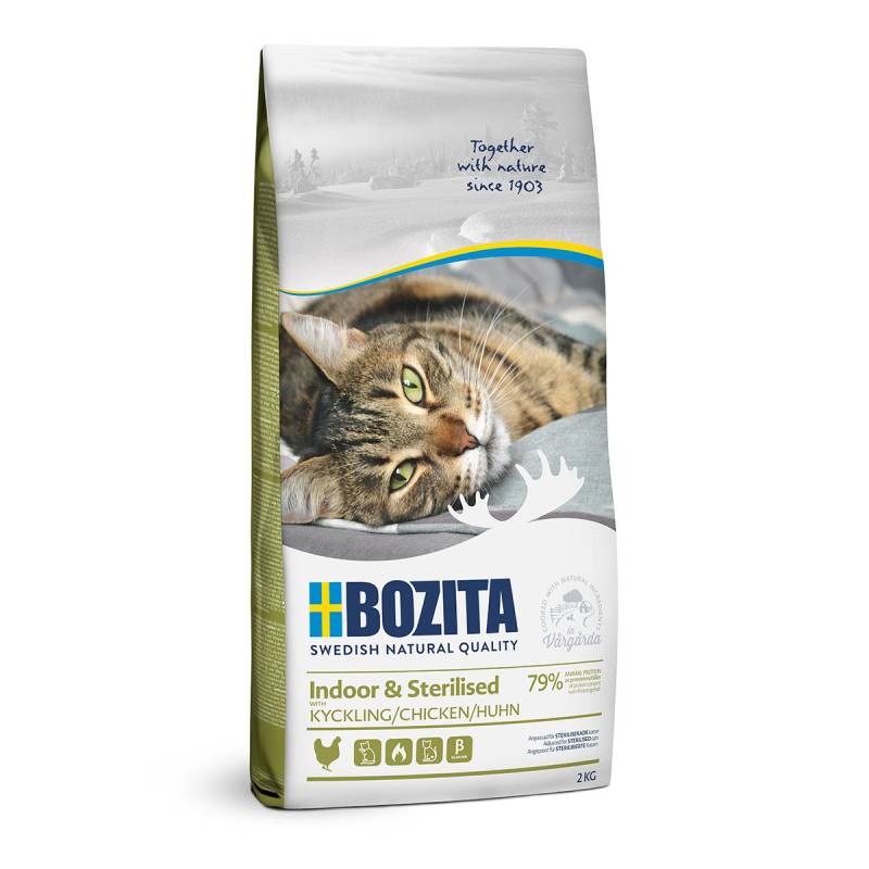 Bozita Indoor & Sterilised mit Huhn 2kg von Bozita