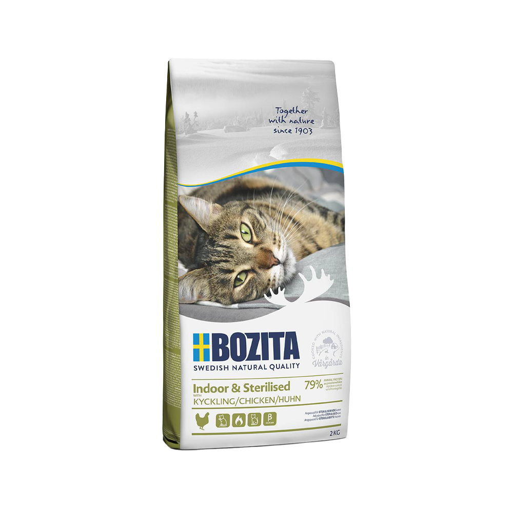 Bozita Indoor & Sterilisiertes - 10 kg - Huhn von Bozita