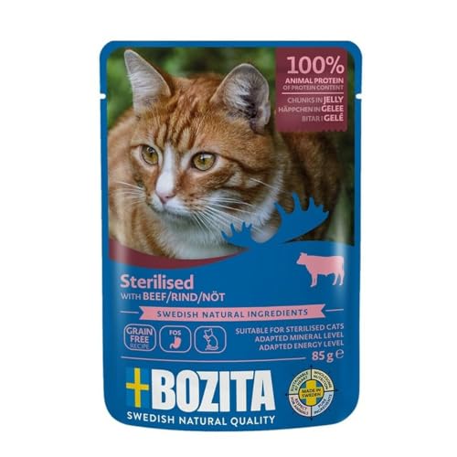 Bozita Katzenfutter Gelatinestücke Rindfleisch 85 g - Marke: Bozita - EAN: 7300330036469 Bozita Katzenfutter Gelatinestücke Rindfleisch 85 g - Marke: Bozita - EAN: 7300330036469 von Bozita