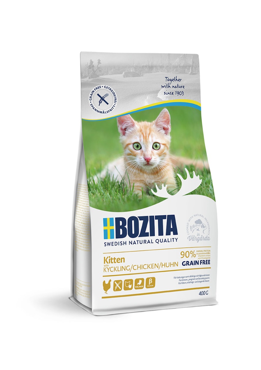 Bozita Kitten Grain Free Chicken Katzentrockenfutter von Bozita