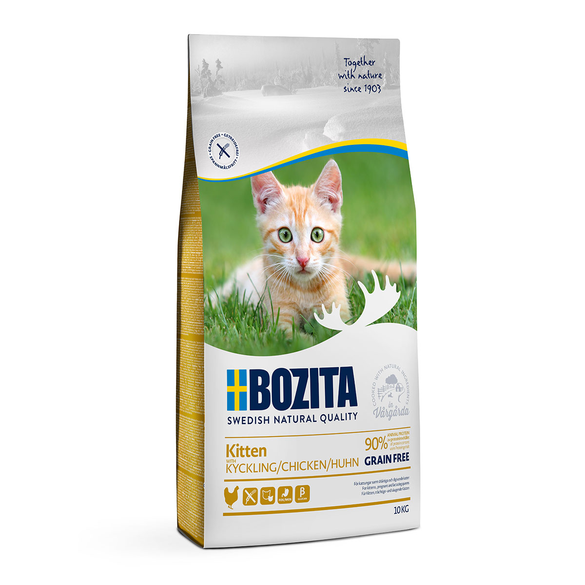 Bozita Kitten Grain free mit Huhn 10kg von Bozita