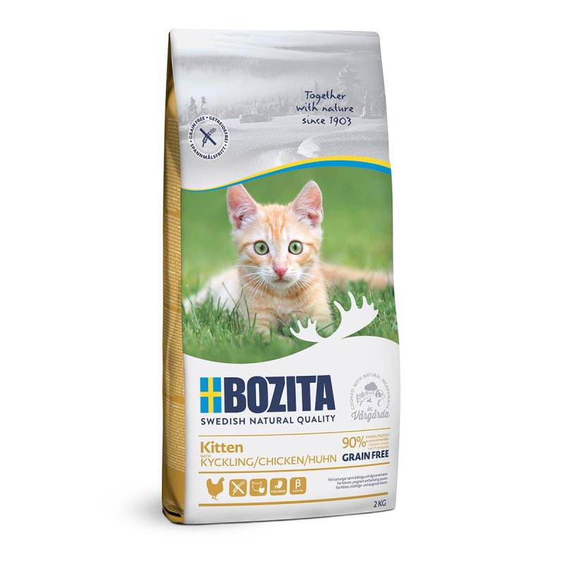 Bozita Kitten Grain free mit Huhn 2kg von Bozita