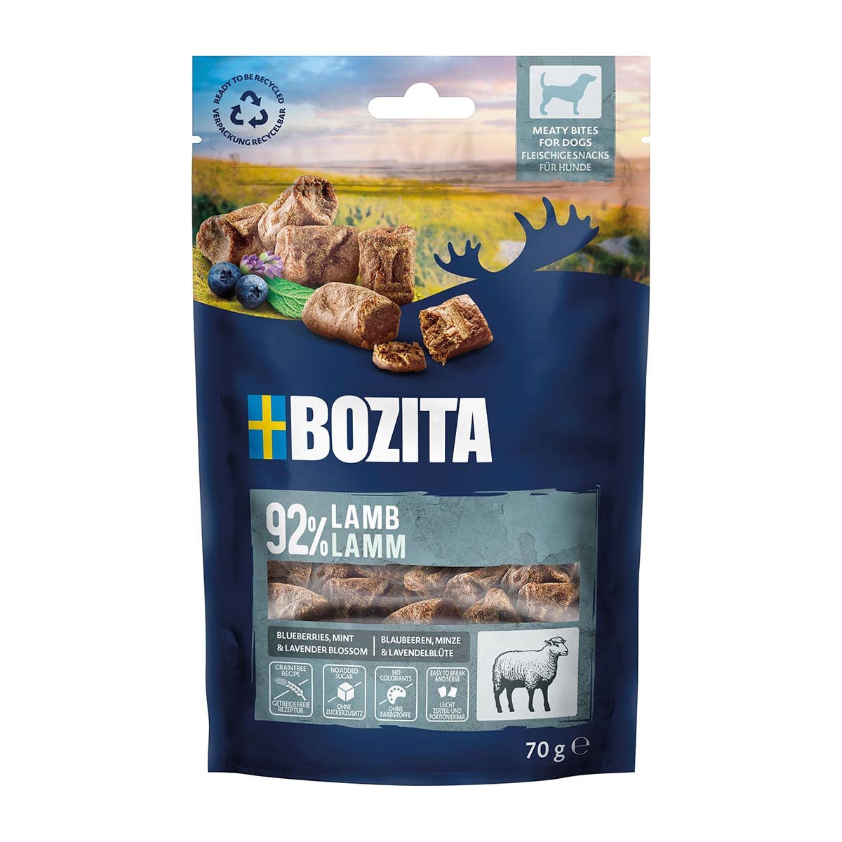 Bozita Meaty Bites Lamm 70 g Bozita Meaty Bites Lamm 70 g von Bozita