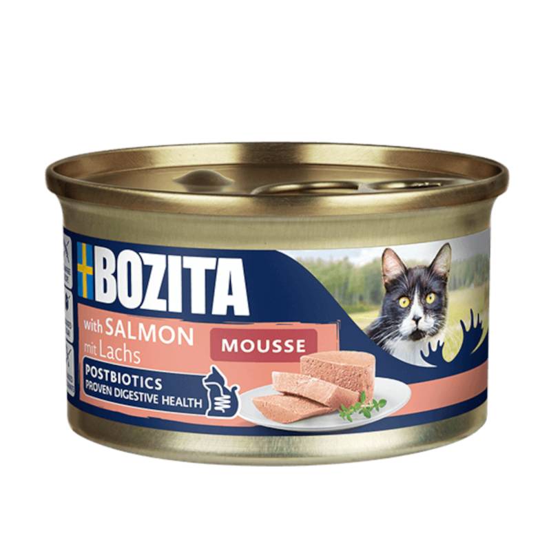 Bozita Mousse Postbiotics 12 x 85 g - Lachs Bozita Mousse Postbiotics 12 x 85 g - Lachs von Bozita