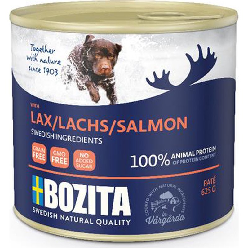 Bozita Paté Lachs 625 g (4,78 € pro 1 kg) von Bozita