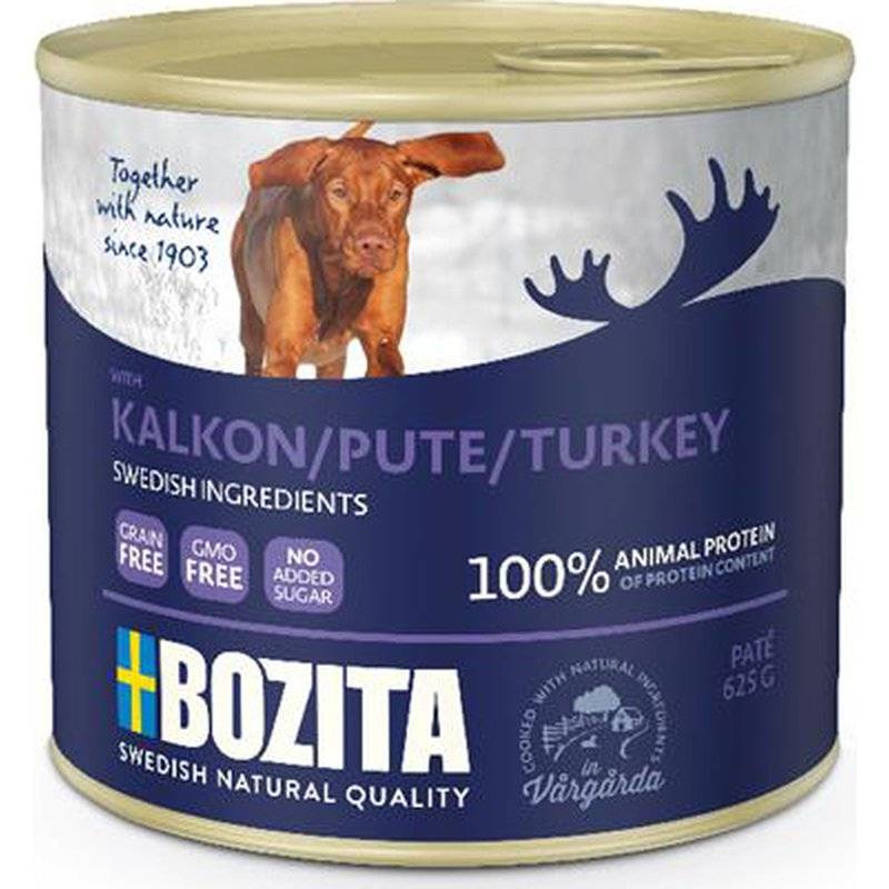 Bozita Paté Pute 625 g (4,78 € pro 1 kg) von Bozita