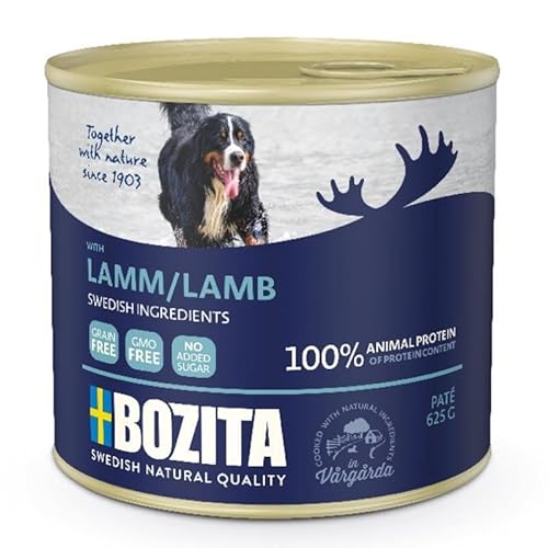 Bozita Paté mit Lamm | 6 x 625 g von Bozita