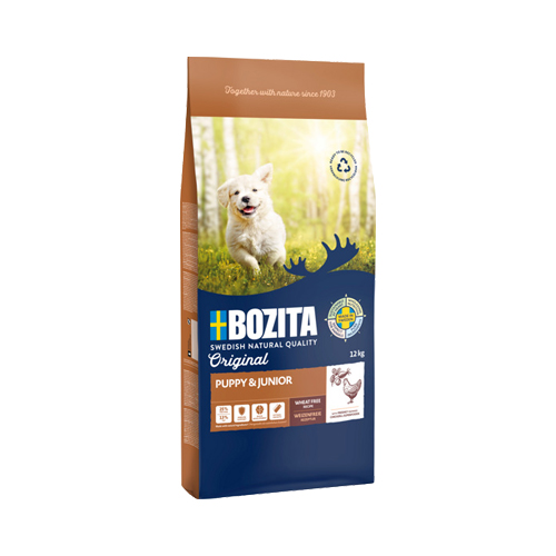 Bozita Puppy & Junior Weizenfrei – Huhn – 12,5 kg von Bozita