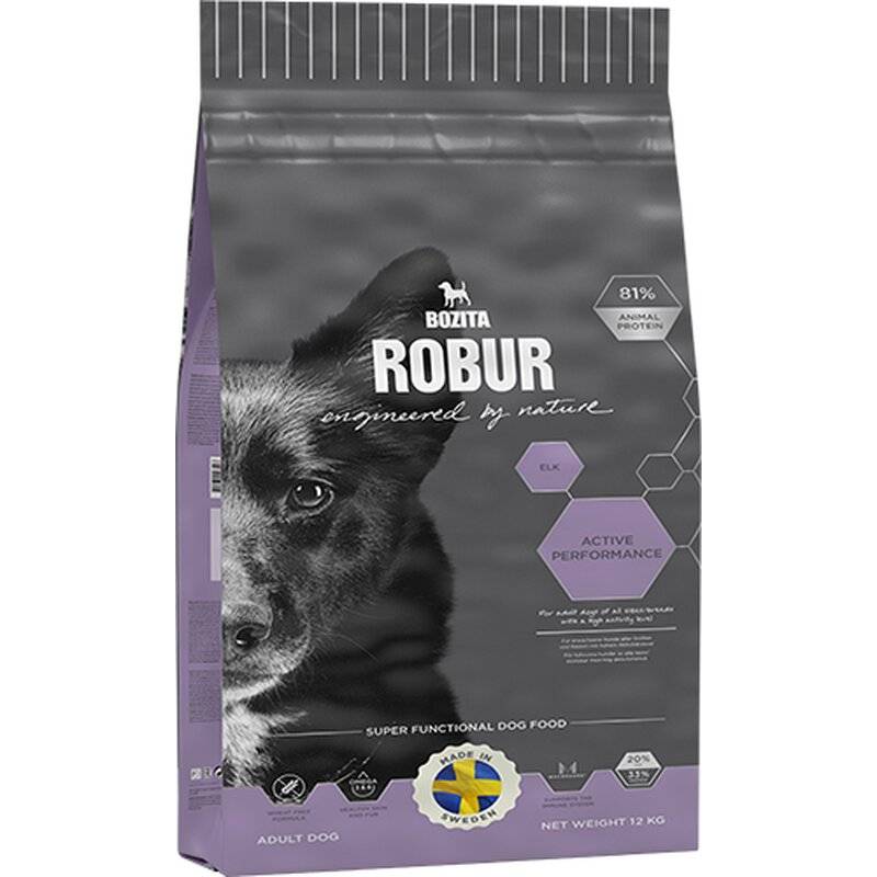 Bozita Robur Active Performance mit Rentier - 12 kg (5,41 € pro 1 kg) von Bozita