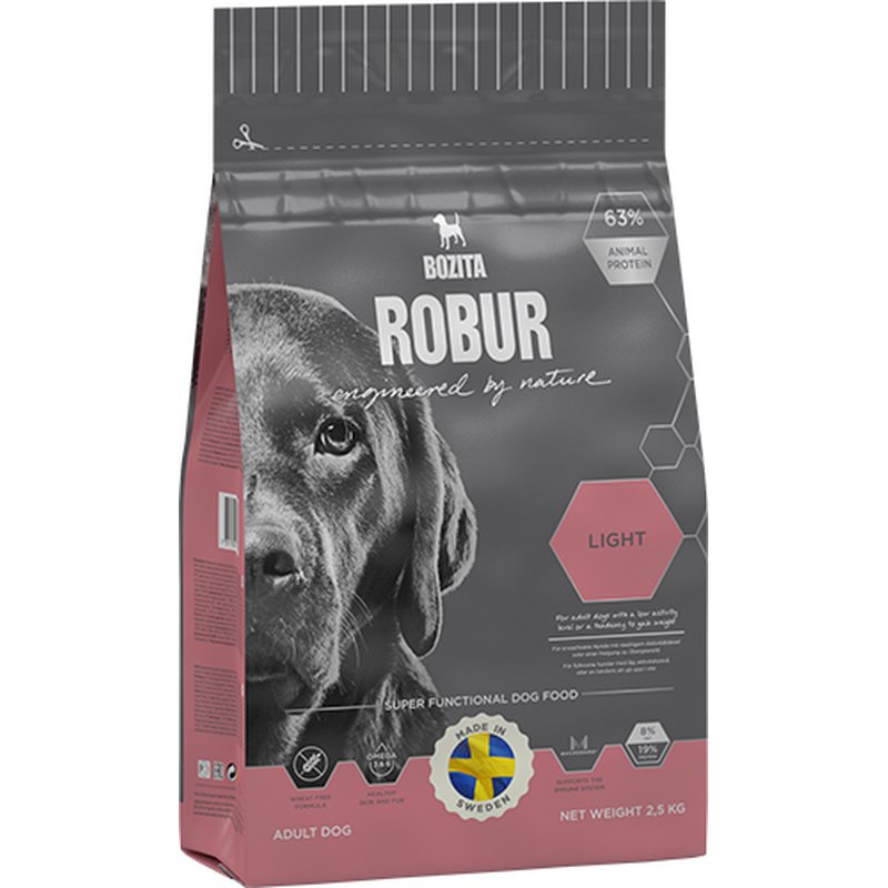 Bozita Robur Light - 2,5 kg (6,70 € pro 1 kg) von Bozita