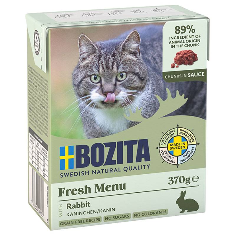 Bozita Tetra Häppchen in Soße 6 x 370 g - Mix (3 Sorten) von Bozita