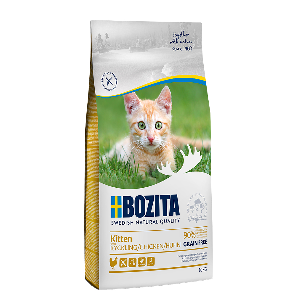 Sparpaket Bozita Großgebinde 2 x 10 kg -  Grainfree Kitten (2 x 10 kg) von Bozita
