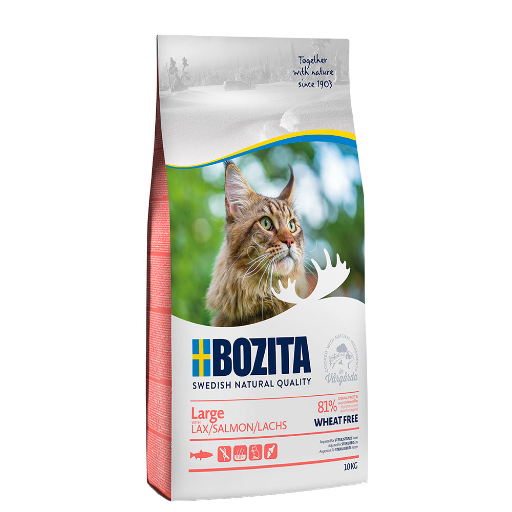 Sparpaket Bozita Großgebinde 2 x 10 kg - Weizenfrei Large (2 x 10 kg) von Bozita