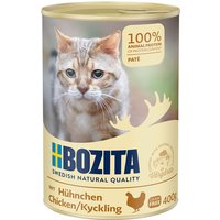 Sparpaket Bozita Katzenfutter 12 x 400 g - Huhn Pate von Bozita