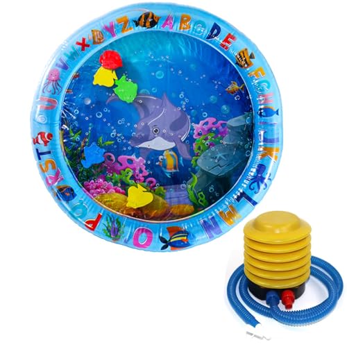 Cat Water Mat with Fish, Ocean Breeze Splashland for Cats Dogs, Water Mat for Cats (#2) von Bpoeee