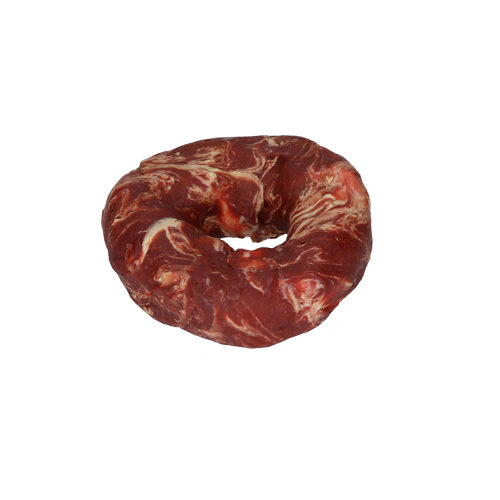 Braaaf Donut - Hundeleckerli - Rind & Fisch - 10 - 12 cm von Braaaf