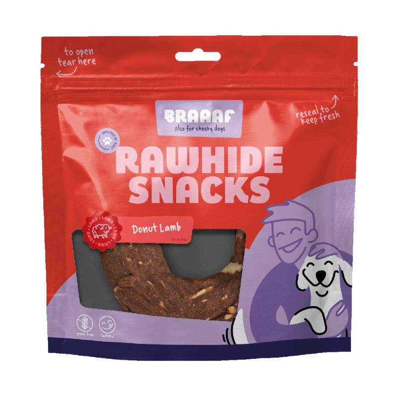 Braaaf Donut Lamm mit Kabeljau - Ø 10-12 cm (1 Stück) von Braaaf