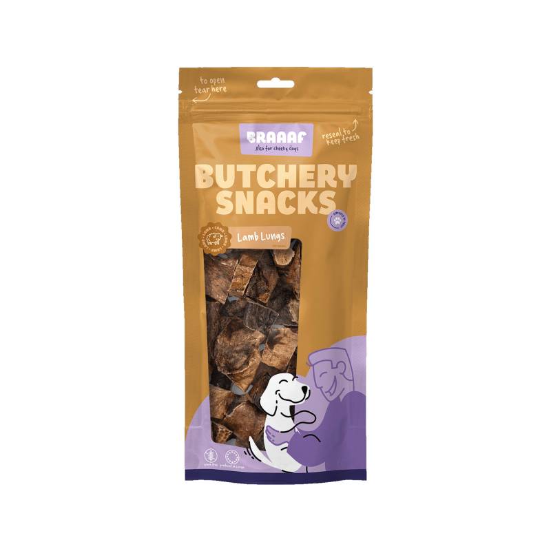 Braaaf Lamm-Lungen - 85 g von Braaaf