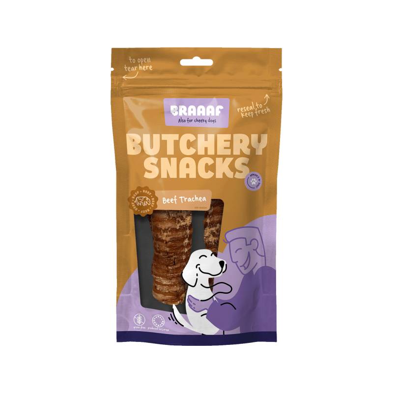 Braaaf Rinderluftröhre - 85 g von Braaaf