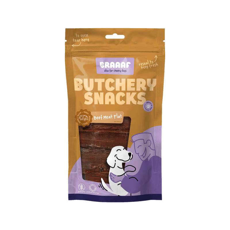 Braaaf Rindfleischflach - 125 g von Braaaf