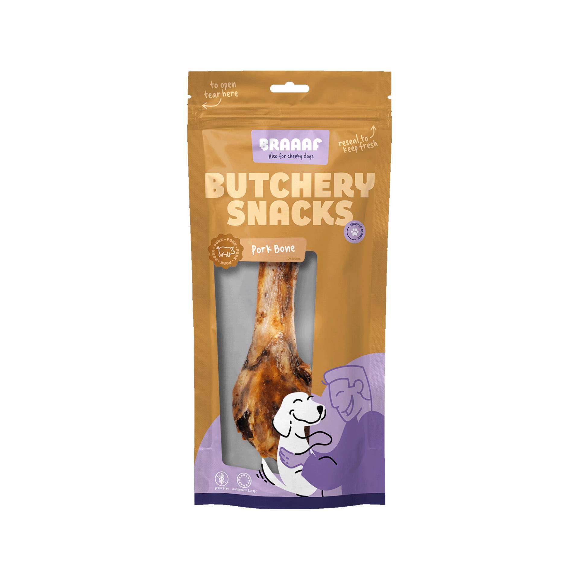Braaaf Schweineknochen - 1 Stück Braaaf Schweineknochen - 1 Stück von Braaaf