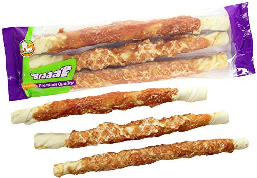 Braaaf Twister Huhn (250 g) - 3 x 25 cm von Zen-Kat