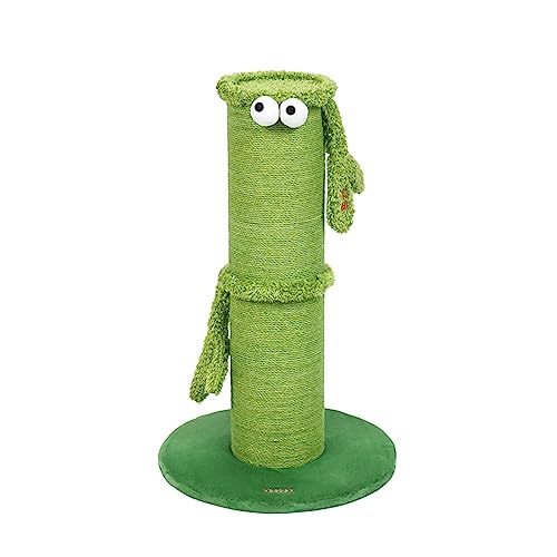BradOc Kratzbaum Kaktus Kratzsäule Für Katzen Kratzstamm Kratzbaum Für Klein Und Große Katzen Katzenkratzbaum Sisal-Seil Kratzstange Katzenmöbel,Grün BradOc Kratzbaum Kaktus Kratzsäule Für Katzen Kratzstamm Kratzbaum Für Klein Und Große Katzen Katzenkratzbaum Sisal-Seil Kratzstange Katzenmöbel,Grün von BradOc