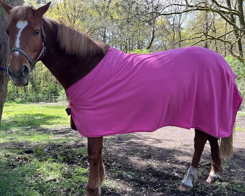 Brama-West Abschwitzdecke Pferd Pferdedecke - Basic Fleecedecke - Atmungsaktiv - Pink, Gr. 125 Brama-West Abschwitzdecke Pferd Pferdedecke - Basic Fleecedecke - Atmungsaktiv - Pink, Gr. 125 von Brama West