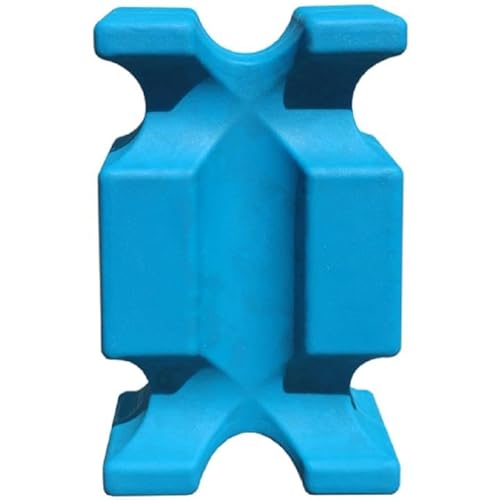 Brama West Cavaletti Block Pferd Maxi 61 x 38 x 22cm - Hindernisblock Jumpingblock (Hellblau) von Brama West