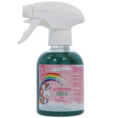 Brama West Holland Pferde Glitzer Spray Unicorn - Mähnen Spray - Schweifspray für Pferde - Blau von Brama West