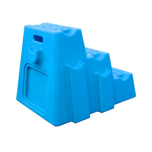 Brama West Pferde Aufstiegshilfe 3 Stufen - Hindernissblock - Farbe Hellblau Brama West Pferde Aufstiegshilfe 3 Stufen - Hindernissblock - Farbe Hellblau von Brama West