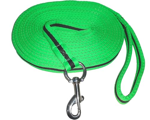 Brama-West Softlonge - Pferde Longierleine mit Handschlaufe und Karabiner - ca. 8m - Neongrün Brama-West Softlonge - Pferde Longierleine mit Handschlaufe und Karabiner - ca. 8m - Neongrün von Brama West