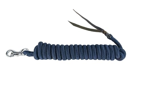 Brama-West Western Bodenarbeitsseil Bodenleine Pferd - Länge 4,5m - Mit Bullsnap Karabiner & Lederklatsche Brama-West Western Bodenarbeitsseil Bodenleine Pferd - Länge 4,5m - Mit Bullsnap Karabiner & Lederklatsche von Brama West