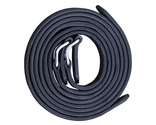 Brama-West Zugstränge Einspänner - bombiertes Leder - doppelt gelegt - 4-Fach genäht - Gr. Cob Brama-West Zugstränge Einspänner - bombiertes Leder - doppelt gelegt - 4-Fach genäht - Gr. Cob von Brama West