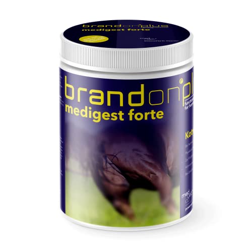 Brandon Plus Medigest FORTE 1 kg für Pferde, Gewichtskontrolle, Flocke, Geschmacklos, Trocken aufbewahren, 1 kg von Brandon