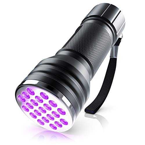Brandson - Heimtierurindetektor - LED UV Schwarzlicht Taschenlampe - UV Schwarzlicht Taschenlampe - Ultraviolett Leuchte mit 21x LEDs - Energieeffizienzklasse A - hohe Beleuchtungsfläche leuchtintensi Brandson - Heimtierurindetektor - LED UV Schwarzlicht Taschenlampe - UV Schwarzlicht Taschenlampe - Ultraviolett Leuchte mit 21x LEDs - Energieeffizienzklasse A - hohe Beleuchtungsfläche leuchtintensi von Brandson
