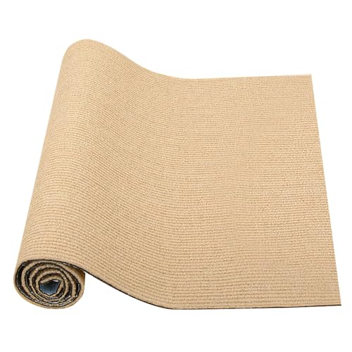 Kratzschutz Sofa Katze - Anti Kratz Folie Für Katzen, 40 * 200cm, Selbstklebende Nadel Gestanzte Vliesdecke, Schutzsofa Wandaufkleber, Kratzmatte Katze, Kratzpappe Für Katze (Khaki) von Braozaiw