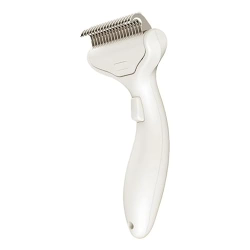 Breeshy Entfilzungskamm für gebogene Haare, Entwirrung, Pflegeprodukte für Hunde und vergrößerte Messer, sanft für die Haut von Breeshy